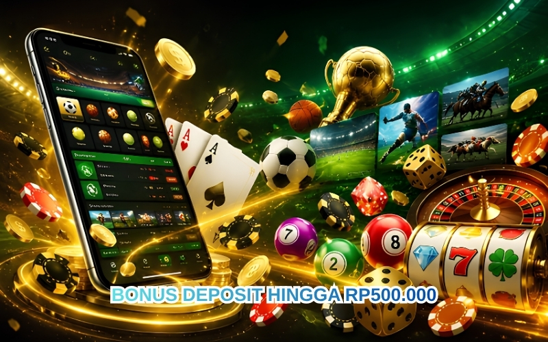 Bonus Deposit hingga Rp500.000